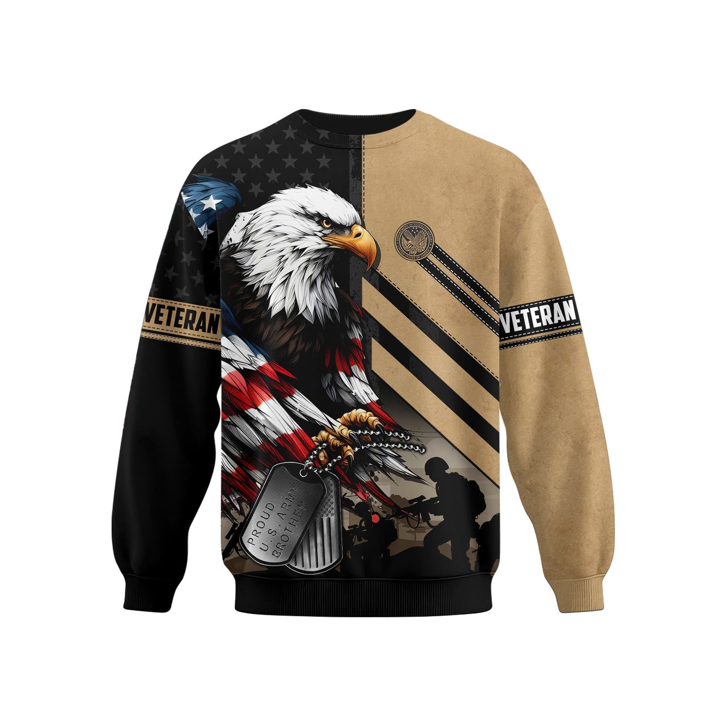 U.S. Coast Guard Eagle Hoodie | Patriotic Gift