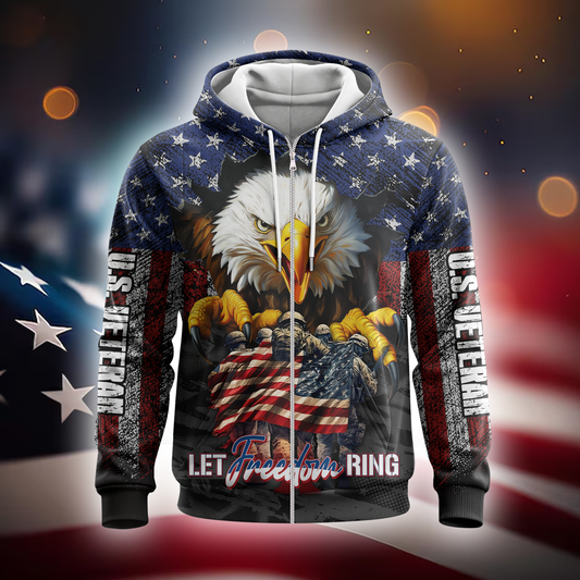 U.S. Coast Guard Eagle Hoodie | Patriotic Gift