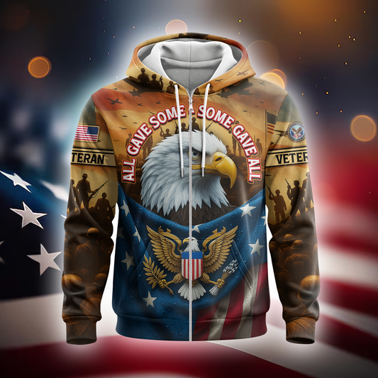 U.S. Coast Guard Eagle Hoodie MH2533 | Patriotic Gift