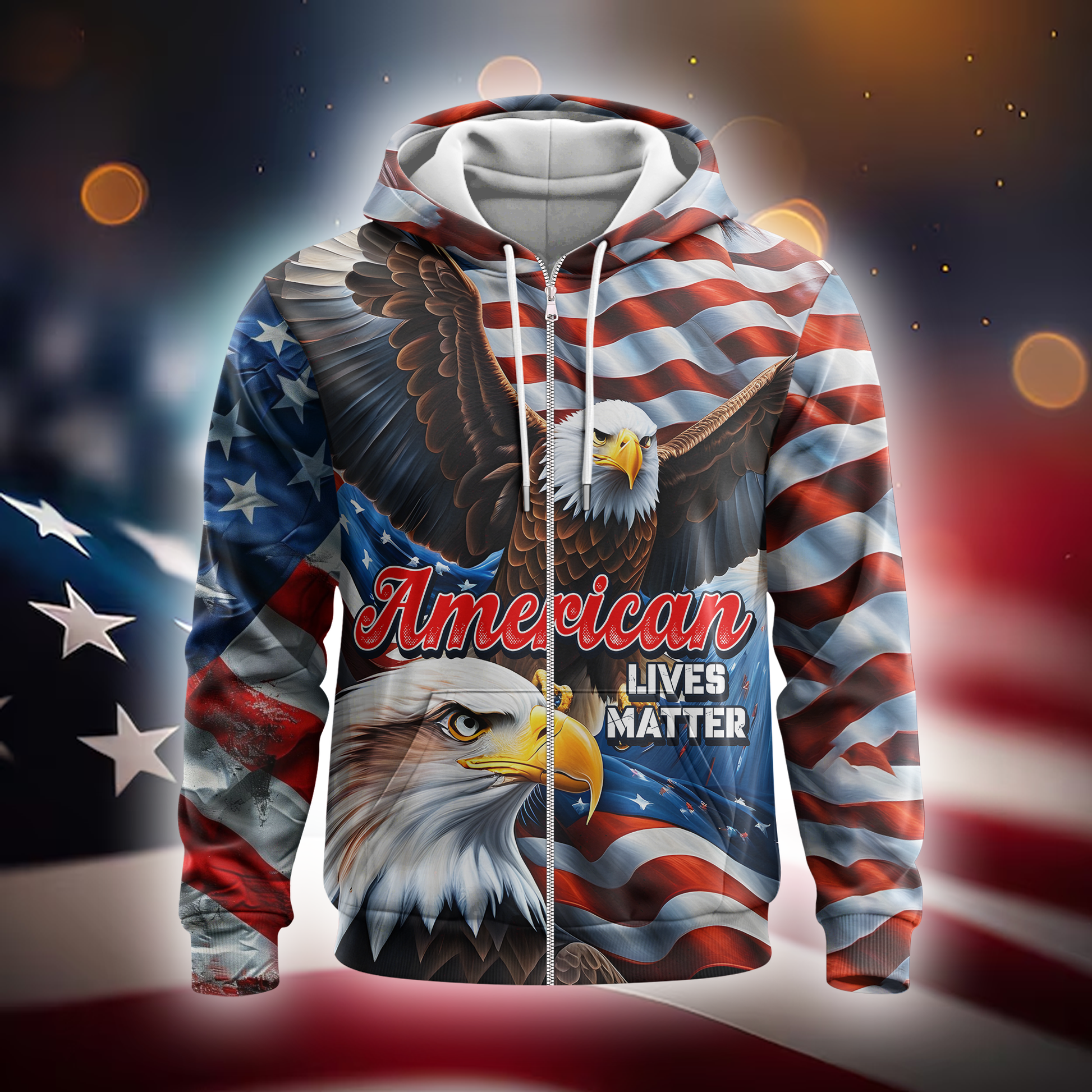U.S. Coast Guard Eagle Hoodie MH2530 | Patriotic Gift