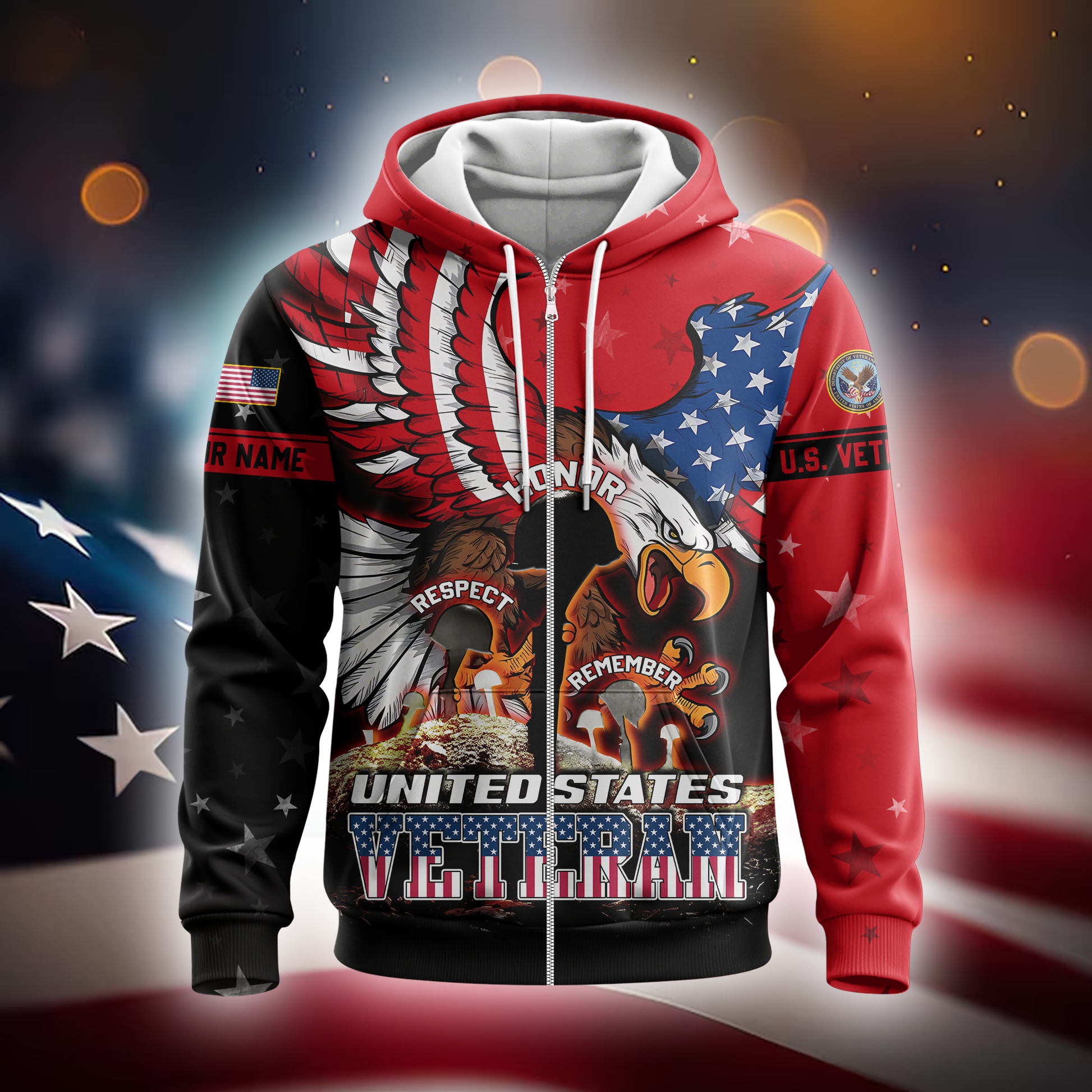 U.S. Coast Guard Hoodie | Patriotic Gift