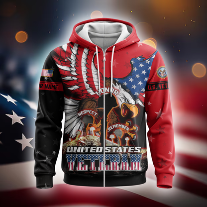 U.S. Coast Guard Hoodie | Patriotic Gift