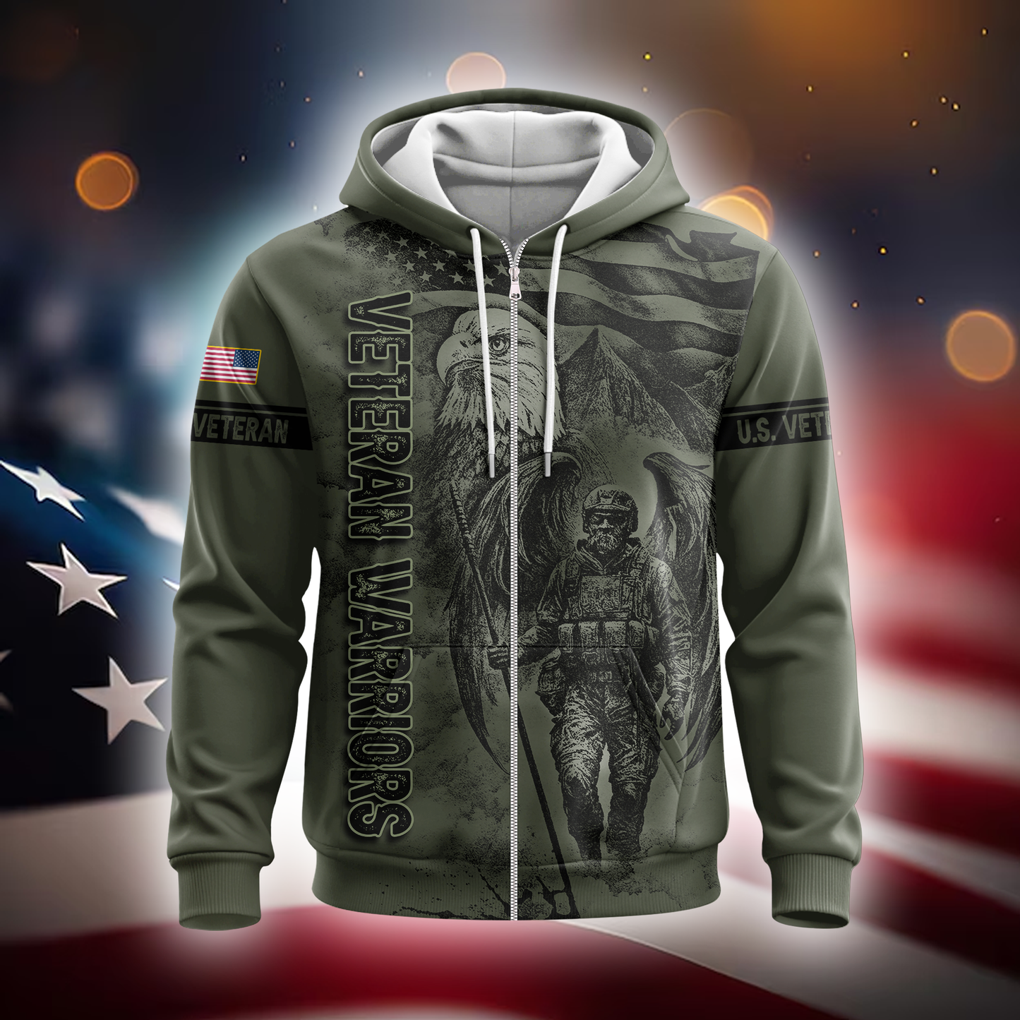 U.S. Coast Guard Eagle Hoodie | Patriotic Gift