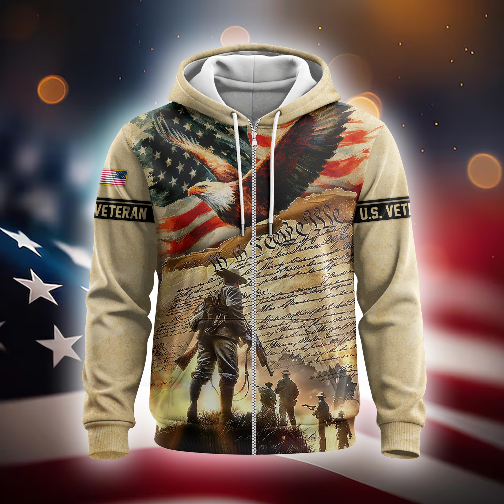 U.S. Coast Guard Eagle Hoodie | Patriotic Gift