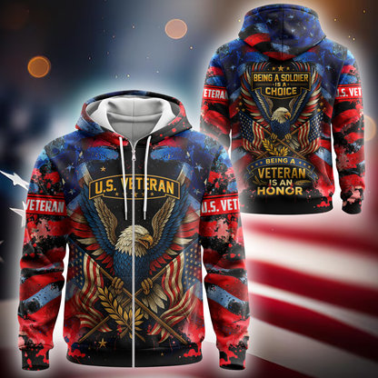 U.S. Coast Guard Hoodie | Patriotic Gift