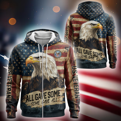 U.S. Coast Guard Eagle Hoodie | Patriotic Gift