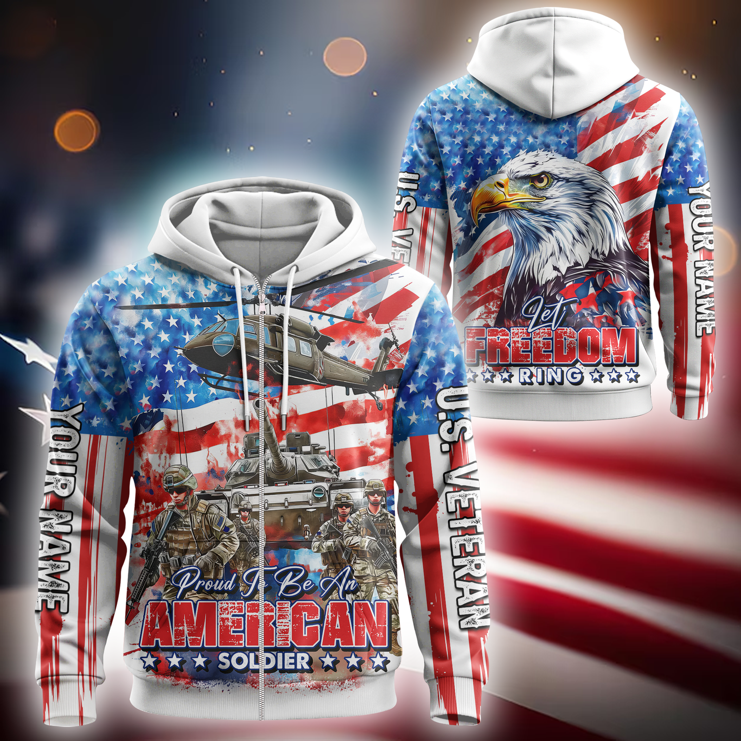 U.S. Coast Guard Hoodie | Patriotic Gift
