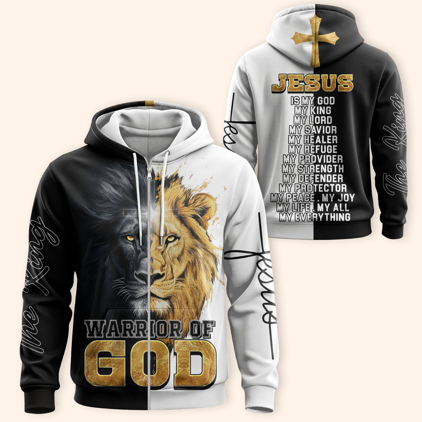 Lion of Judah Hoodie | Christian Gift