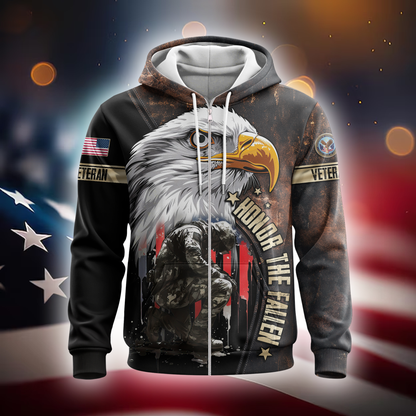 U.S. Coast Guard Eagle Hoodie MH2528 | Patriotic Gift